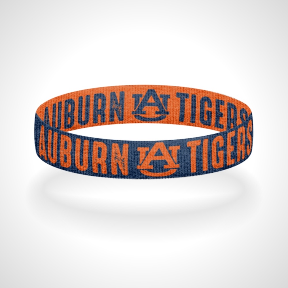 Auburn Tigers Reversible Bracelet Wristband